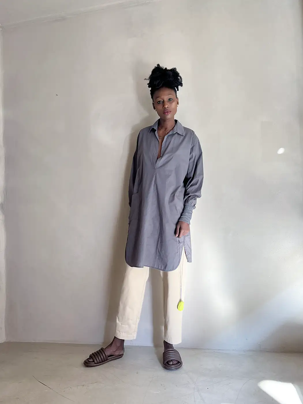 tube short dress | organic cotton | antra