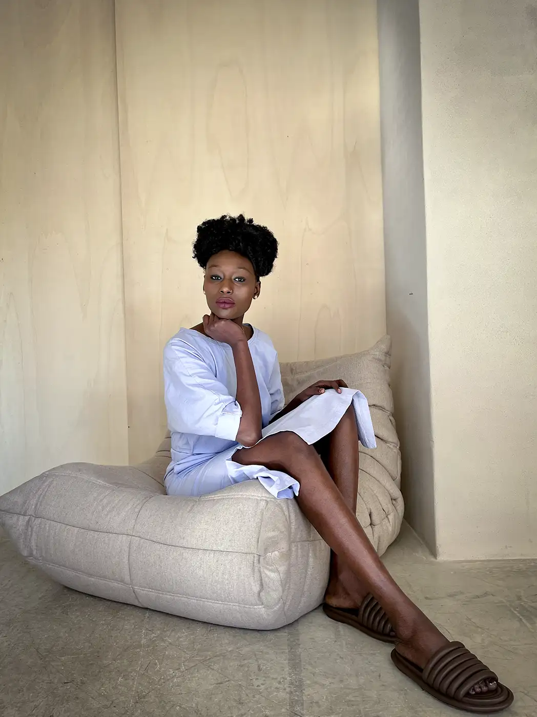 dress | sun | 100% organic cotton | lavender grey