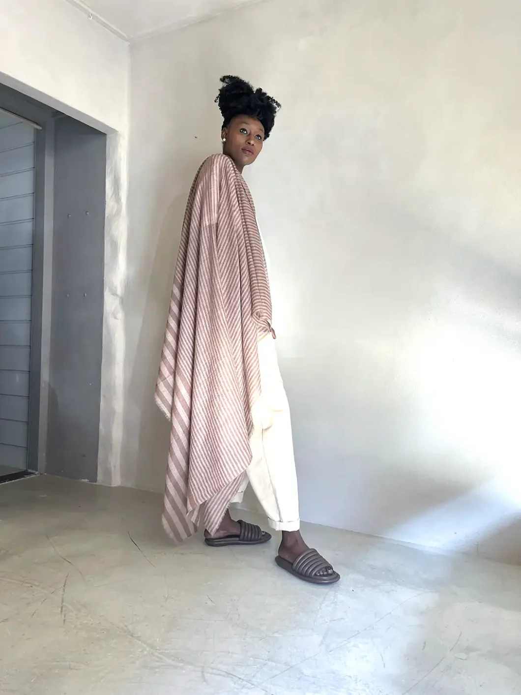 wrap | cash | deadstock cashmere