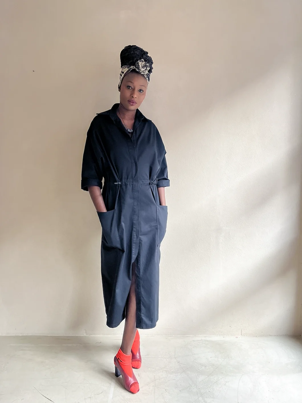 dress | travel | organic cotton  | blackish