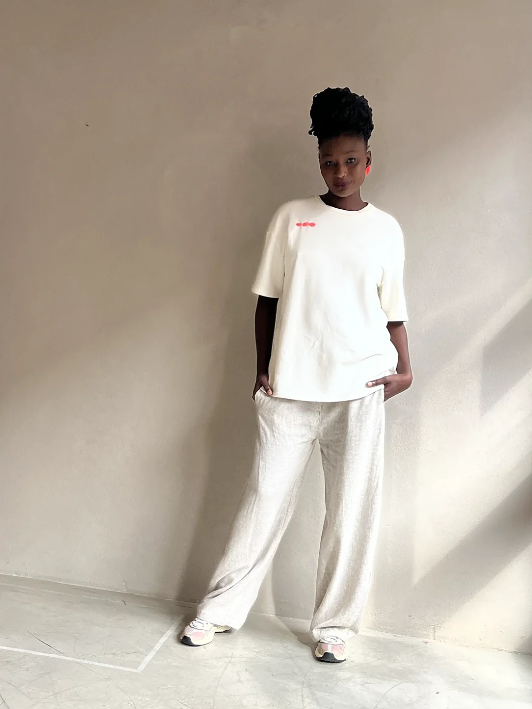 tee | teddy | organic cotton | ivory