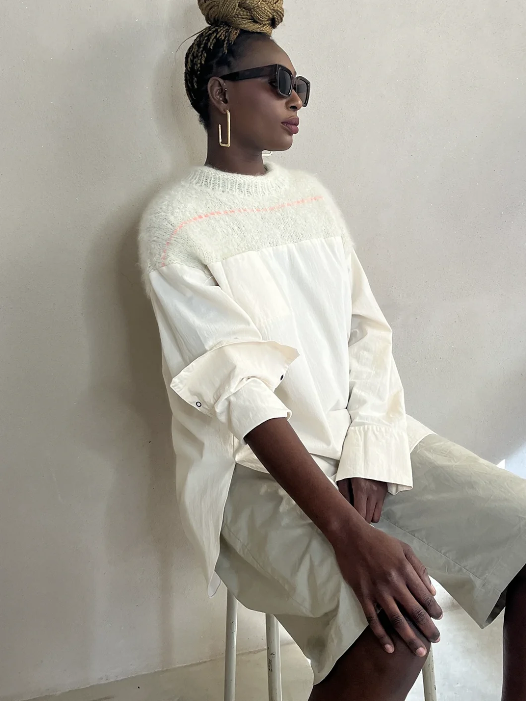 top | united original | creme | dutch mohair MADE-TO-ORDER