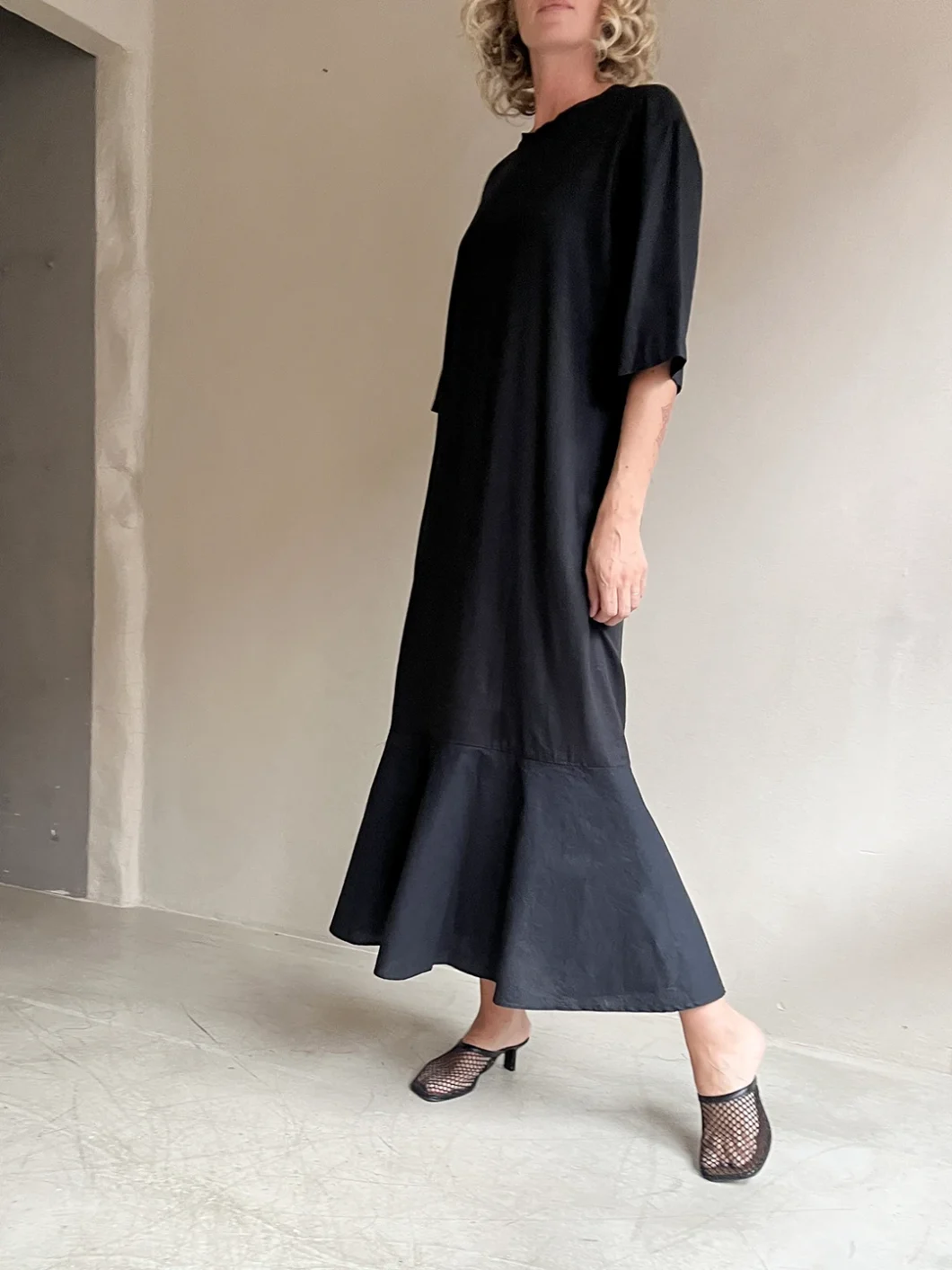 dress | tish | silk deadstock | blackish