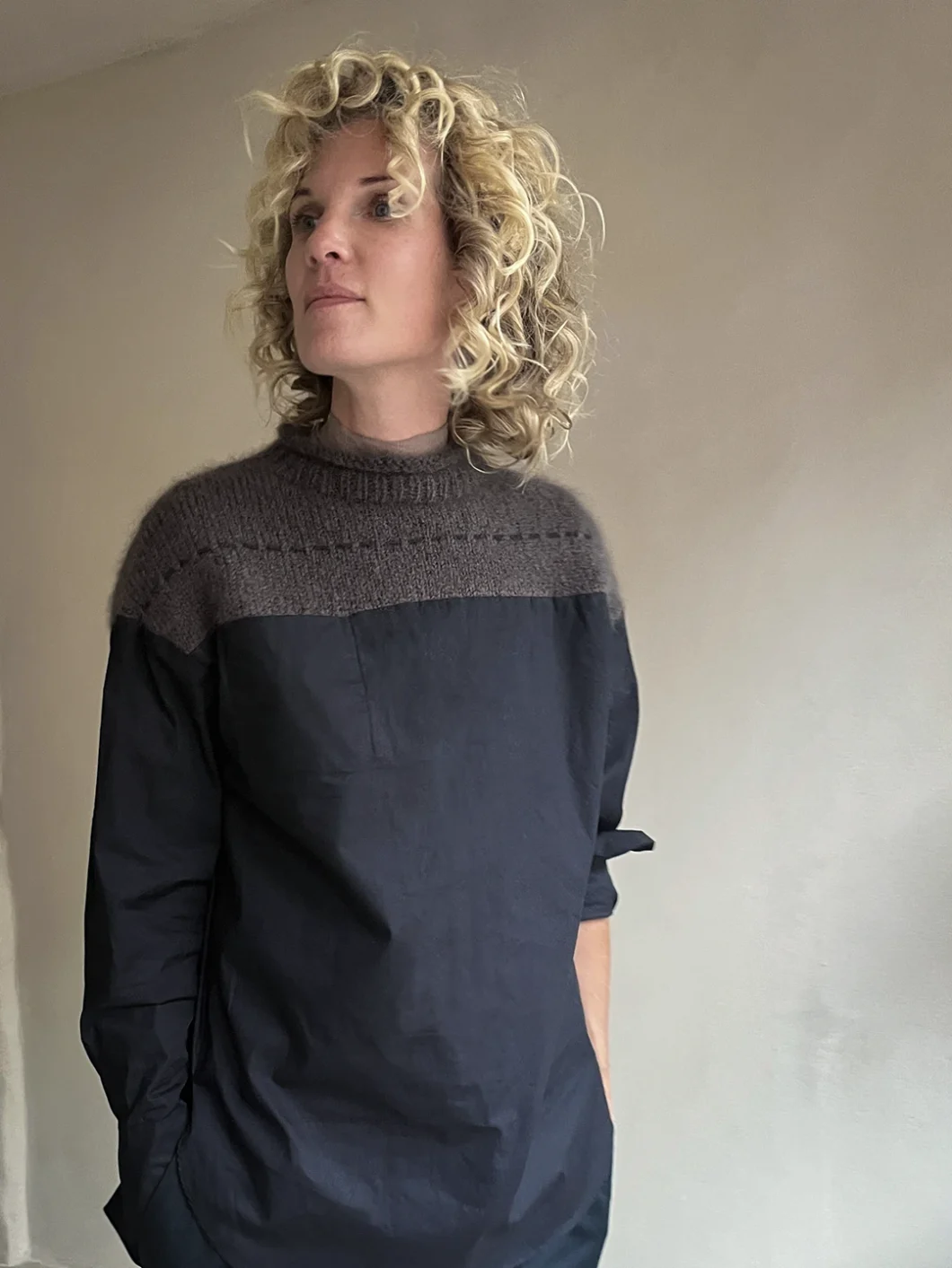 top | united original | chocolat | dutch mohair MADE-TO-ORDER